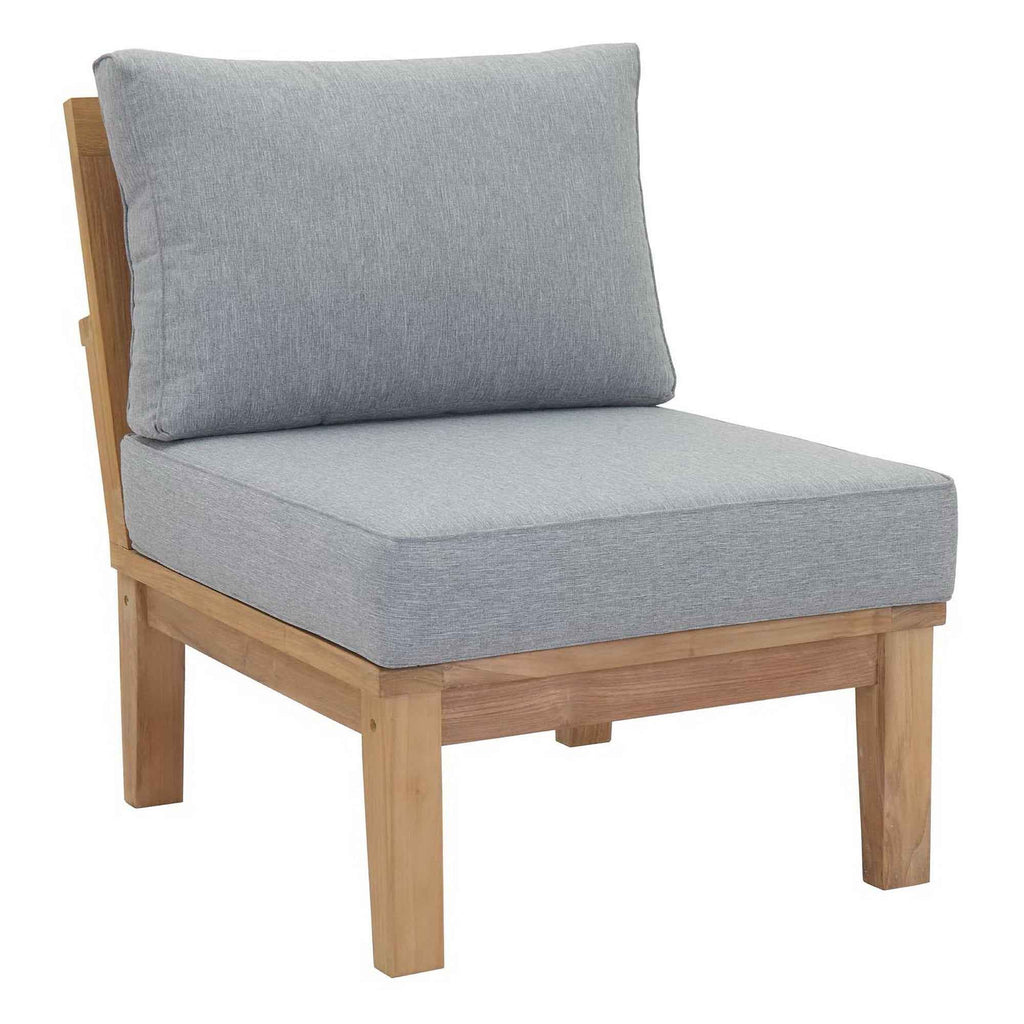Modway Outdoor Lounge Set - Marina 9-Piece Teak Collection by Modway