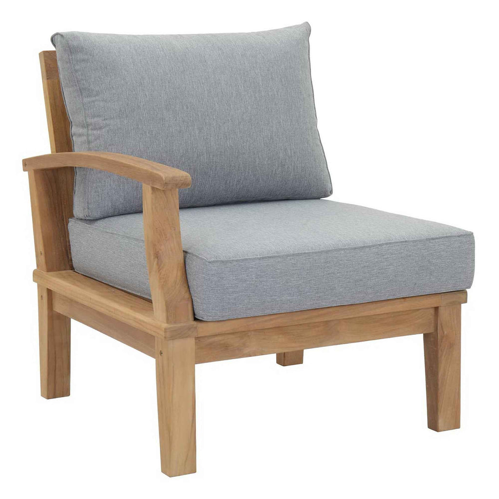 Modway Outdoor Lounge Set - Marina 9-Piece Teak Collection by Modway