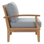 Modway Outdoor Lounge Set - Marina 9-Piece Teak Collection by Modway