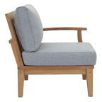 Modway Outdoor Lounge Set - Marina 9-Piece Teak Collection by Modway