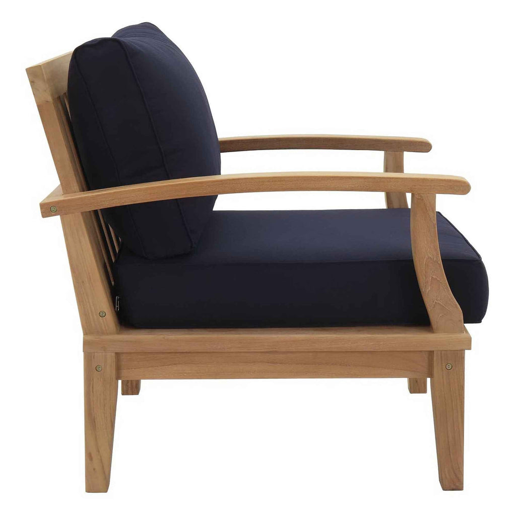 Modway Outdoor Lounge Set - Marina 9-Piece Teak Collection by Modway