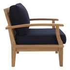 Modway Outdoor Lounge Set - Marina 9-Piece Teak Collection by Modway