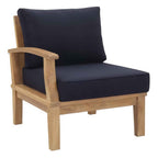 Modway Outdoor Lounge Set - Marina 9-Piece Teak Collection by Modway