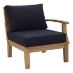 Modway Outdoor Lounge Set - Marina 9-Piece Teak Collection by Modway