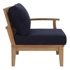 Modway Outdoor Lounge Set - Marina 9-Piece Teak Collection by Modway