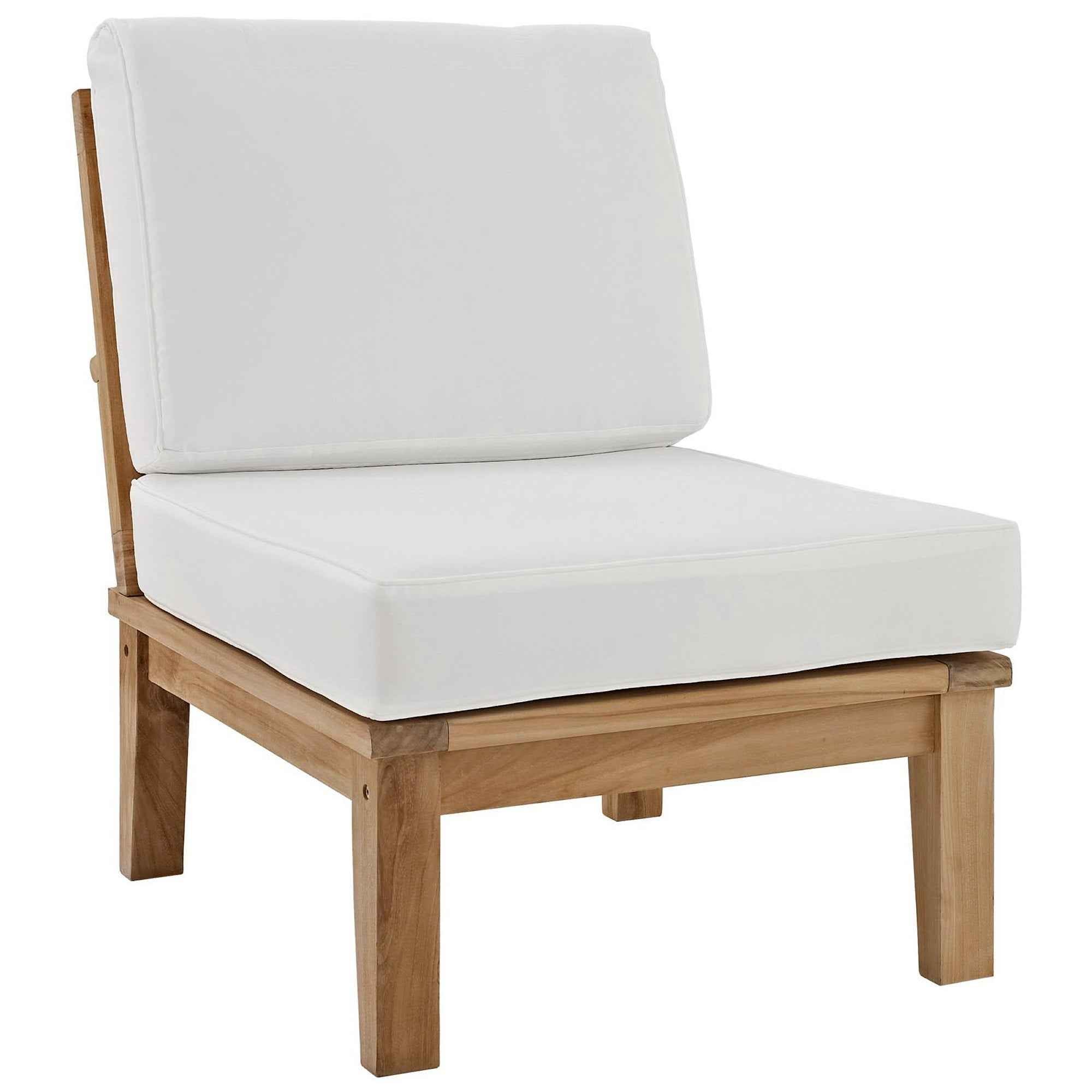 Modway Outdoor Lounge Set - Marina 9-Piece Teak Collection by Modway