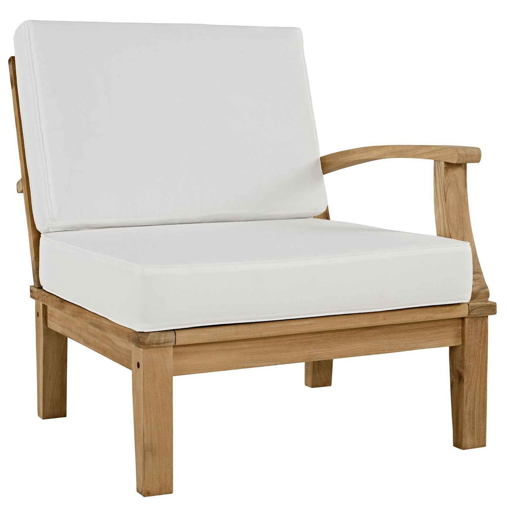 Modway Outdoor Lounge Set - Marina 9-Piece Teak Collection by Modway