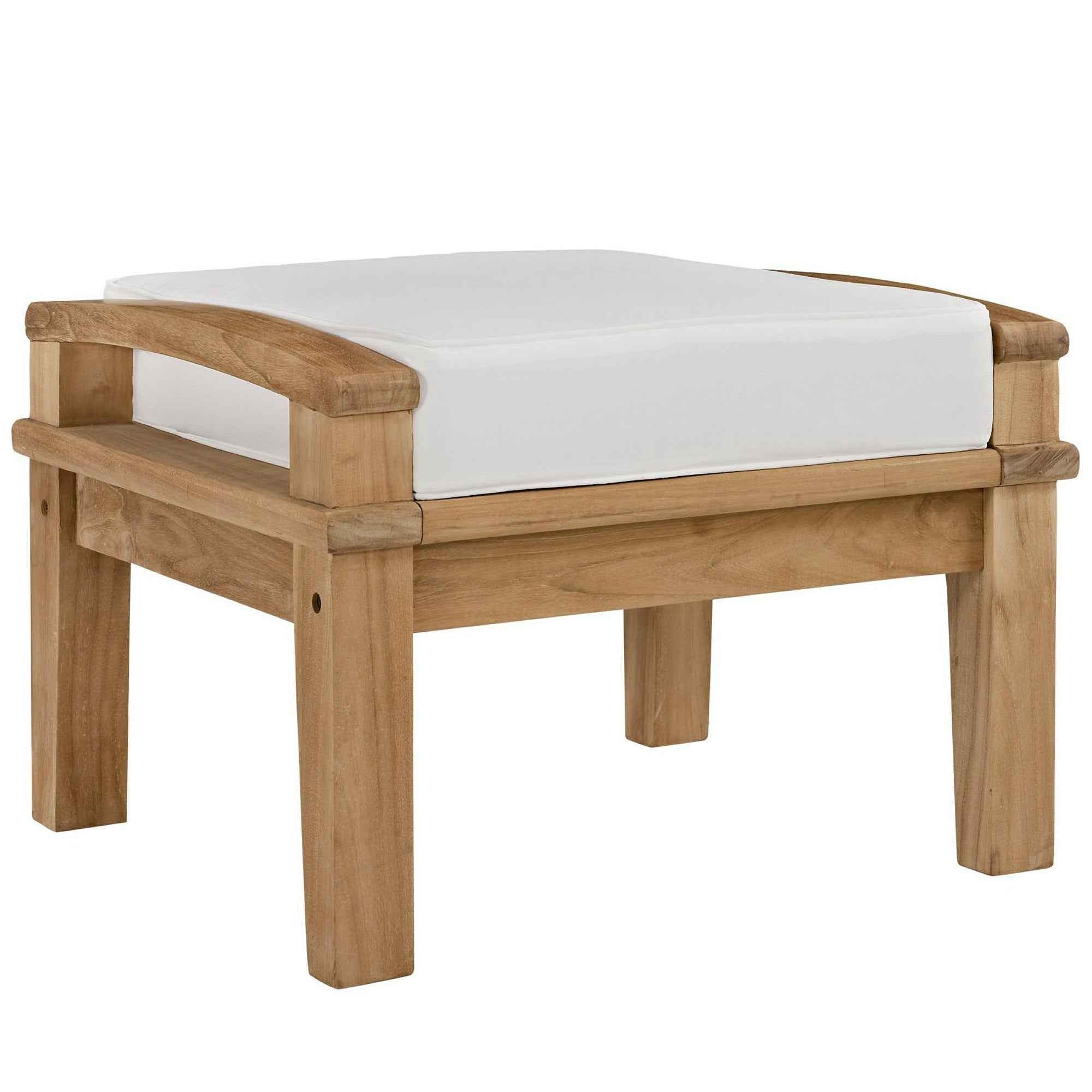 Modway Outdoor Lounge Set - Marina 9-Piece Teak Collection by Modway