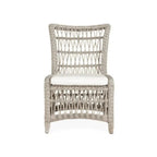 Mackinac Wicker & Teak Outdoor Dining Set for 8 – Handmade Patio Furniture by Lloyd Flanders
