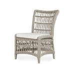 Mackinac Wicker & Teak Outdoor Dining Set for 8 – Handmade Patio Furniture by Lloyd Flanders