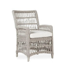 Mackinac Wicker & Teak Outdoor Dining Set for 8 – Handmade Patio Furniture by Lloyd Flanders