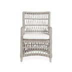 Mackinac Wicker & Teak Outdoor Dining Set for 8 – Handmade Patio Furniture by Lloyd Flanders