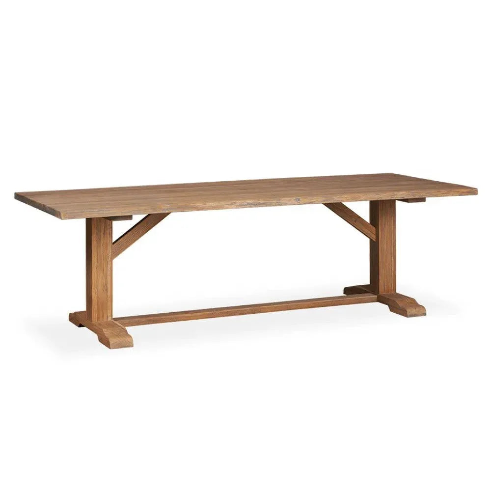 Mackinac Wicker & Teak Outdoor Dining Set for 8 – Handmade Patio Furniture by Lloyd Flanders