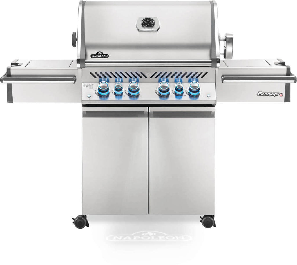 Napoleon Patio Elegance Grill Prestige PRO 500 RSIB Gas Grill with Infrared Side and Rear Burners