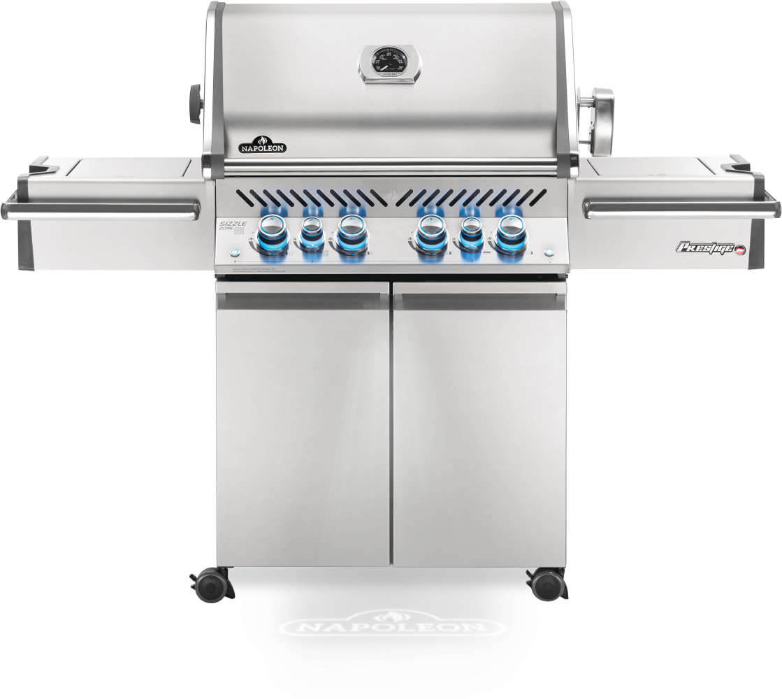 Napoleon Patio Elegance Grill Prestige PRO 500 RSIB Gas Grill with Infrared Side and Rear Burners