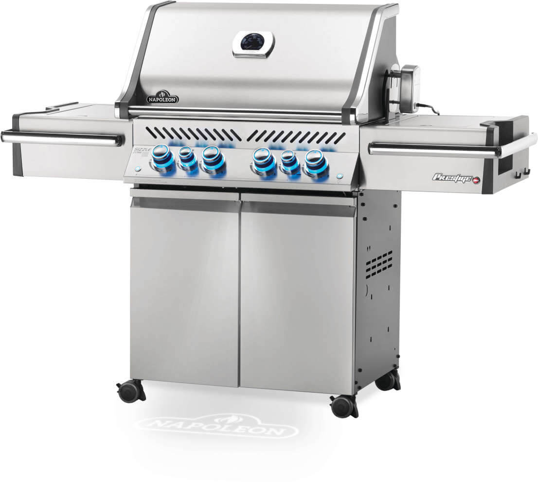Napoleon Patio Elegance Grill Prestige PRO 500 RSIB Gas Grill with Infrared Side and Rear Burners