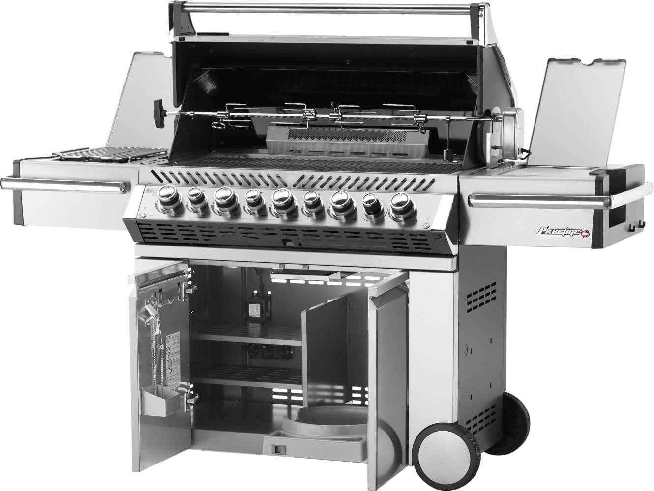 Napoleon Patio Elegance Gas Grill Prestige PRO 665 RSIB with Infrared Side and Rear Burners