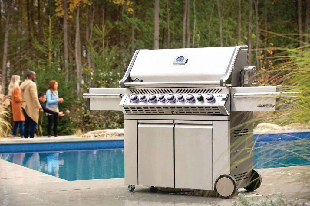 Napoleon Patio Elegance Gas Grill Prestige PRO 665 RSIB with Infrared Side and Rear Burners