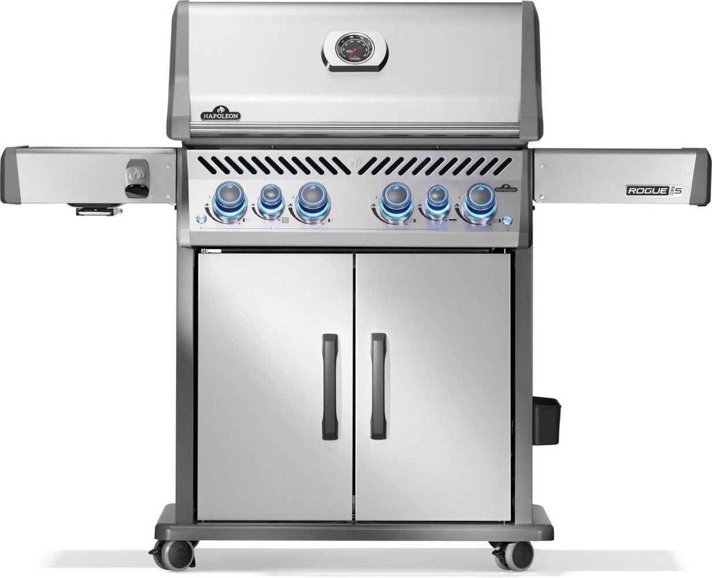 Napoleon Patio Elegance Gas Grill Rogue PRO‑S 525 RSIB with Infrared Side and Rear Burners