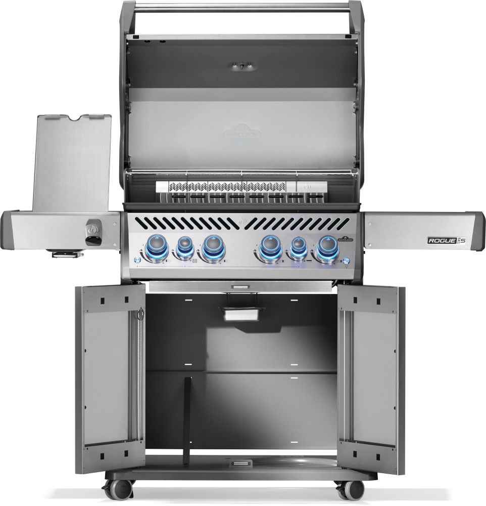 Napoleon Patio Elegance Gas Grill Rogue PRO‑S 525 RSIB with Infrared Side and Rear Burners