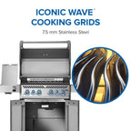 Napoleon Patio Elegance Gas Grill Rogue PRO‑S 525 RSIB with Infrared Side and Rear Burners